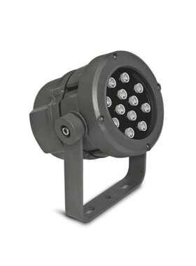 新款led圆形投光灯24w36w户外防水投光泛光灯射树灯