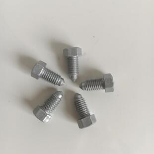 DIN564小六角头锥端紧定螺丝M10X20耐腐蚀抗锈蚀螺杆