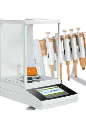 200g/0.1mg Precision lab scale Internal Calibration Balance