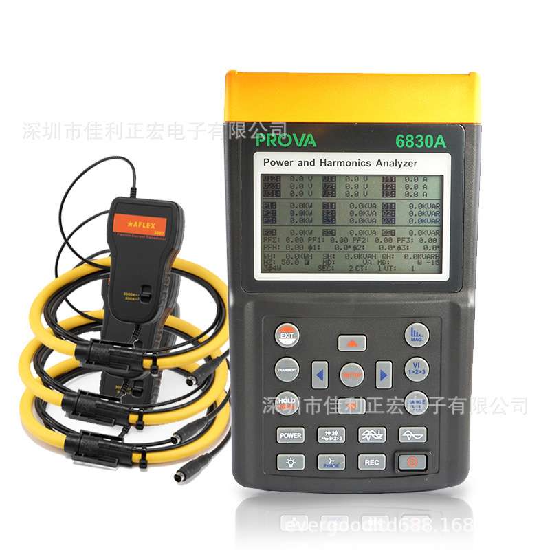 泰仕PROVA-6830+6801电力品质分析仪(100A)