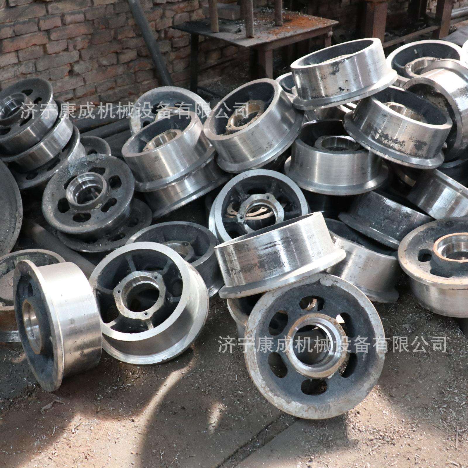 铸钢单边矿车轮对煤矿井下用实心窑车轮对双边轨道轮