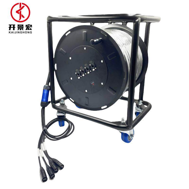 CAT6六类网线双屏蔽多股纯铜超6类跳线抗干扰千兆网线电缆车