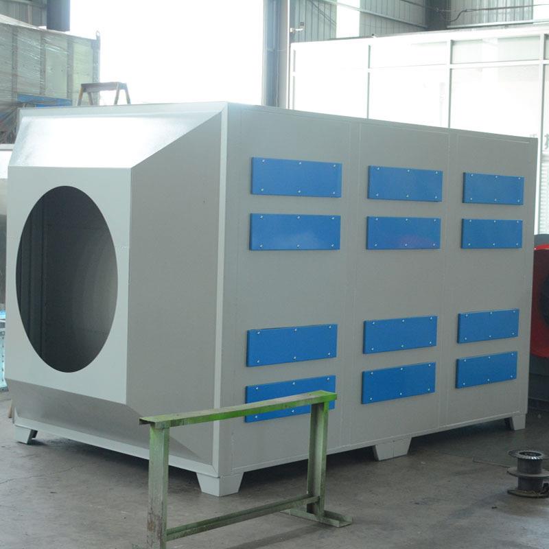 不锈钢活性炭吸附箱除臭漆雾处理过滤箱工业废气活性炭环保箱