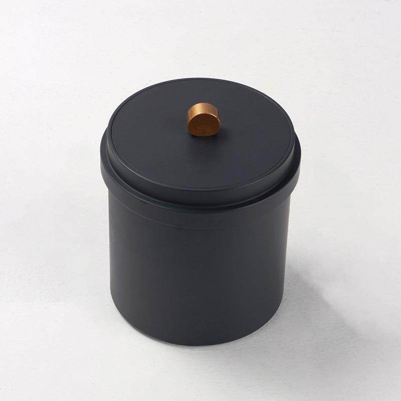 北欧极简首饰盒棉签盒化妆棉收纳罐饰品盒样板间卧室轻奢装饰摆件