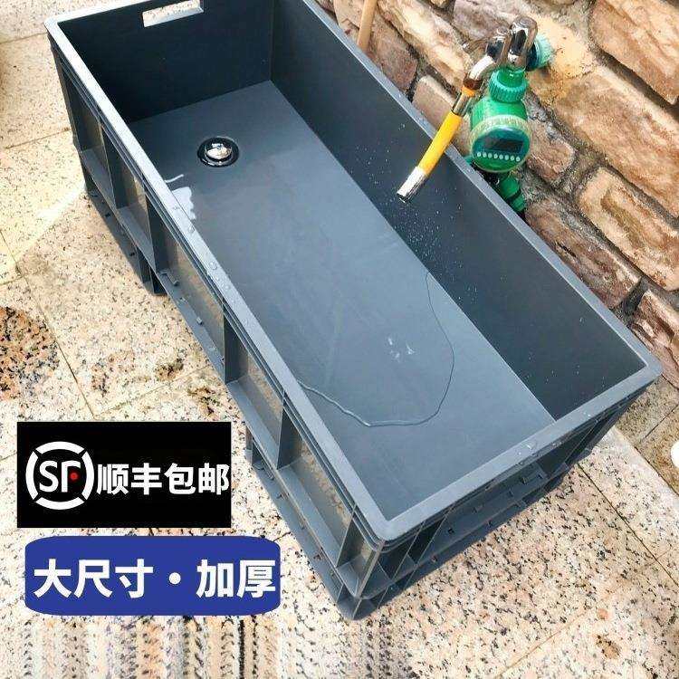特大号户外洗拖把池工厂用塑料拖布池长方形墩布池商用拖把池地盆