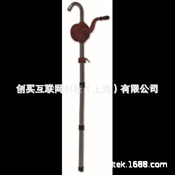 铸铁手摇油泵200L三段钢吸油管