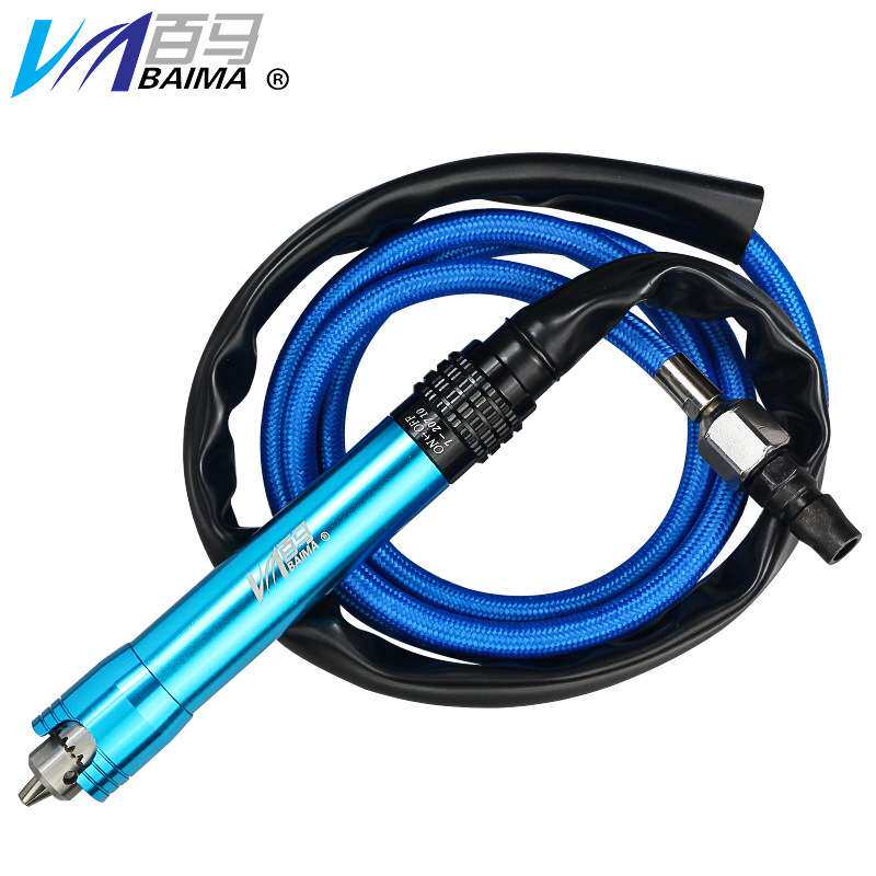 百马BM-05H气动吊磨机钻夹头风磨笔 刻磨机刻字笔雕刻笔打磨笔