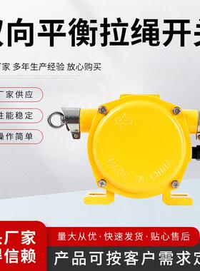 输送带保护装置双向平衡拉绳开关ZGLS-ST-Z拉绳开关双向拉绳开