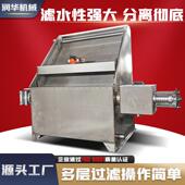 不锈刚斜筛猪粪脱水机380V鸡鸭鹅粪便处理固液分离机粪水脱干机