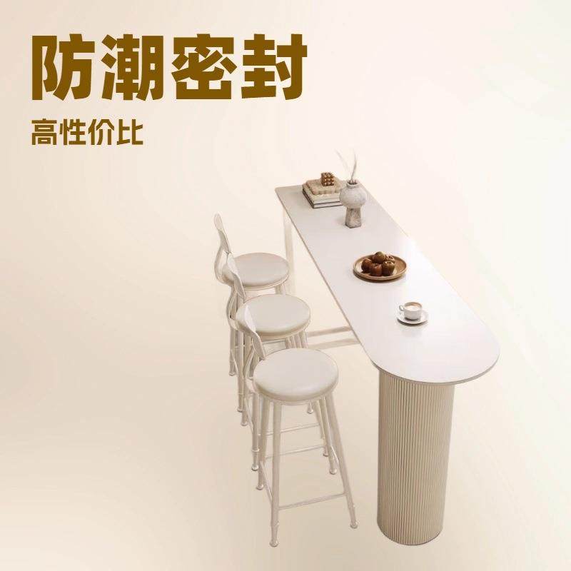 吧台桌高脚桌小户型家用客厅厨房边隔断阳台靠墙垭口休闲桌吧台