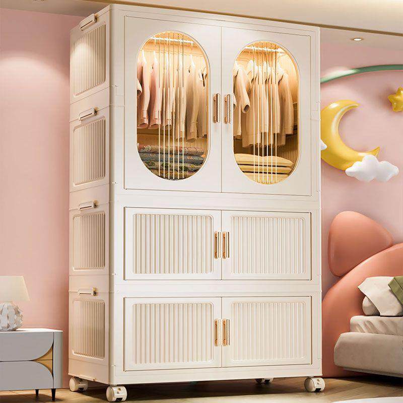 简易衣柜卧室家用免安装折叠收纳箱衣服收纳柜储物柜塑料儿童衣橱