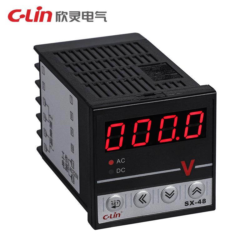 欣灵电气SX-48系列数显电流、电压表功率表频率表数字仪表