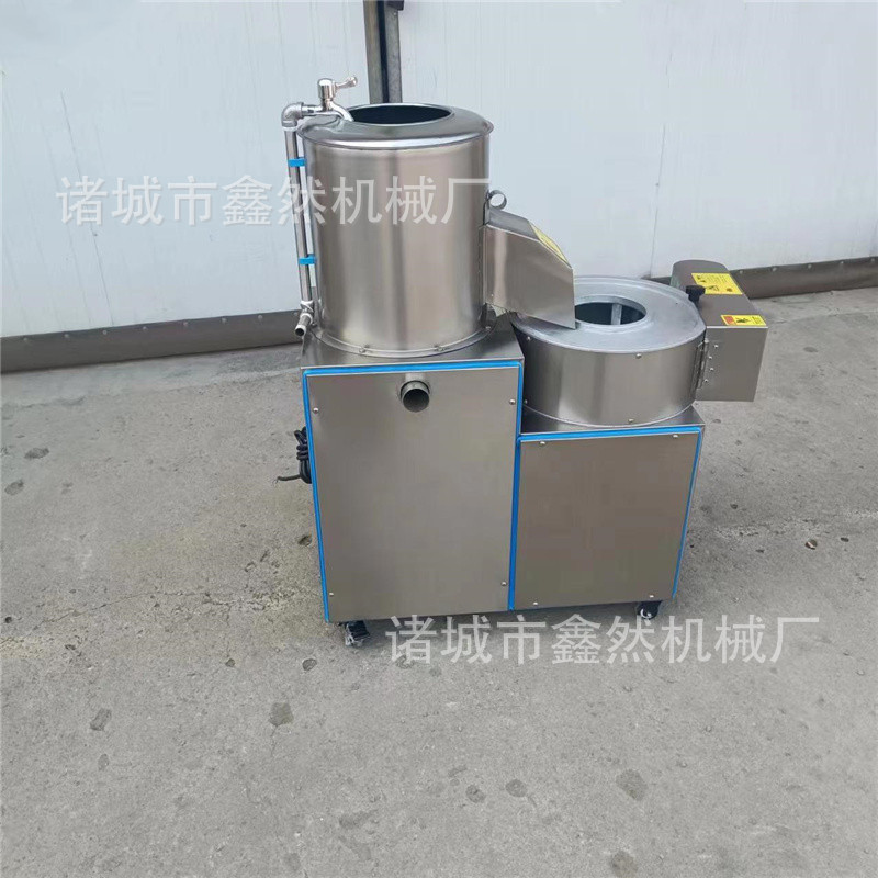 土豆红薯马蹄清洗削皮切丝一体机