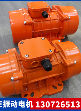 三相震动电机0.2KW三一中联搅拌站防水防尘振动电机MVE400/3马达