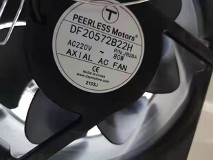 220V PEERLESS DF20572B22H 20厘米轴流散热风机 Motors