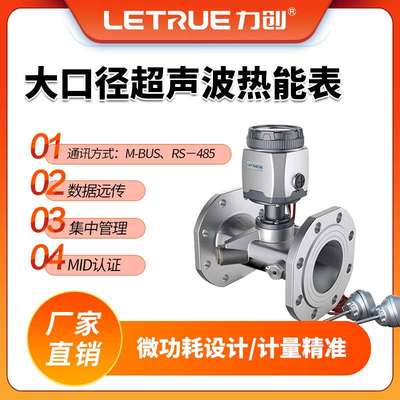 力创大口径超声波热能表锅炉房换热站区域供热站楼宇平衡表