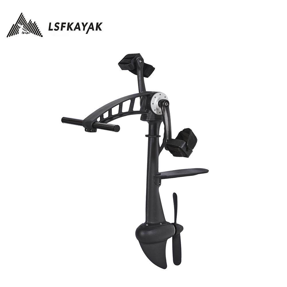 皮划艇脚踏系统脚踩动力系统铝合金脚踏系统齿轮脚踏螺旋桨脚踏