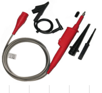 300-500MHZ示波器高频探头100:1探棒探极探针P2301C/2501C电压5KV