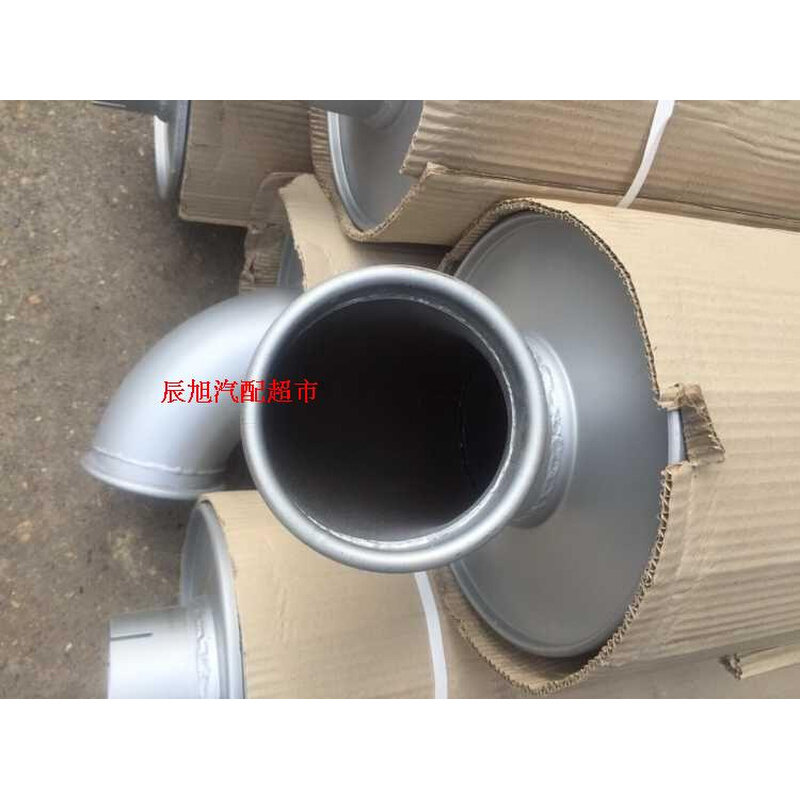 改装加装空压机工程机械柴油机发电机大排量消声器排气管消音器