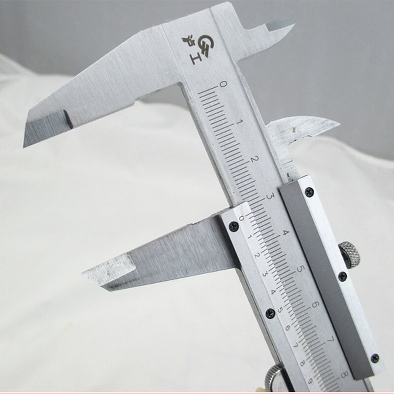 泸工游标卡尺机械卡尺 0-150 200 300精度0.02mm深度高度带表卡