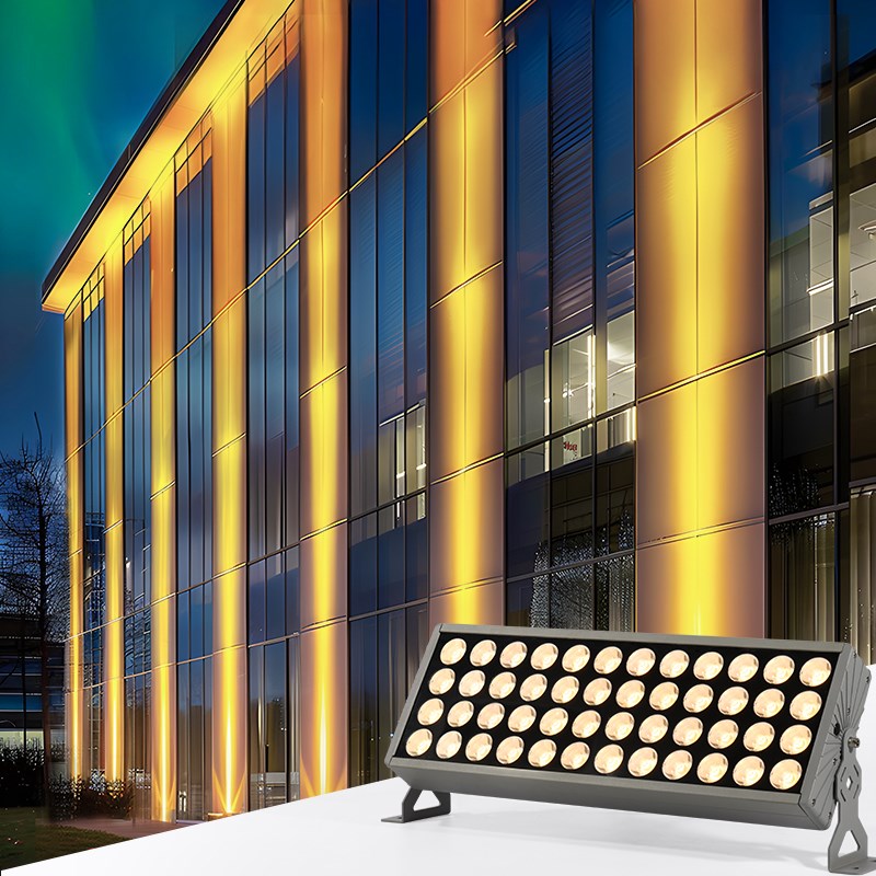 一束光洗墙灯聚光投射灯墙壁酒店外墙亮化远射光柱灯.防水投光灯