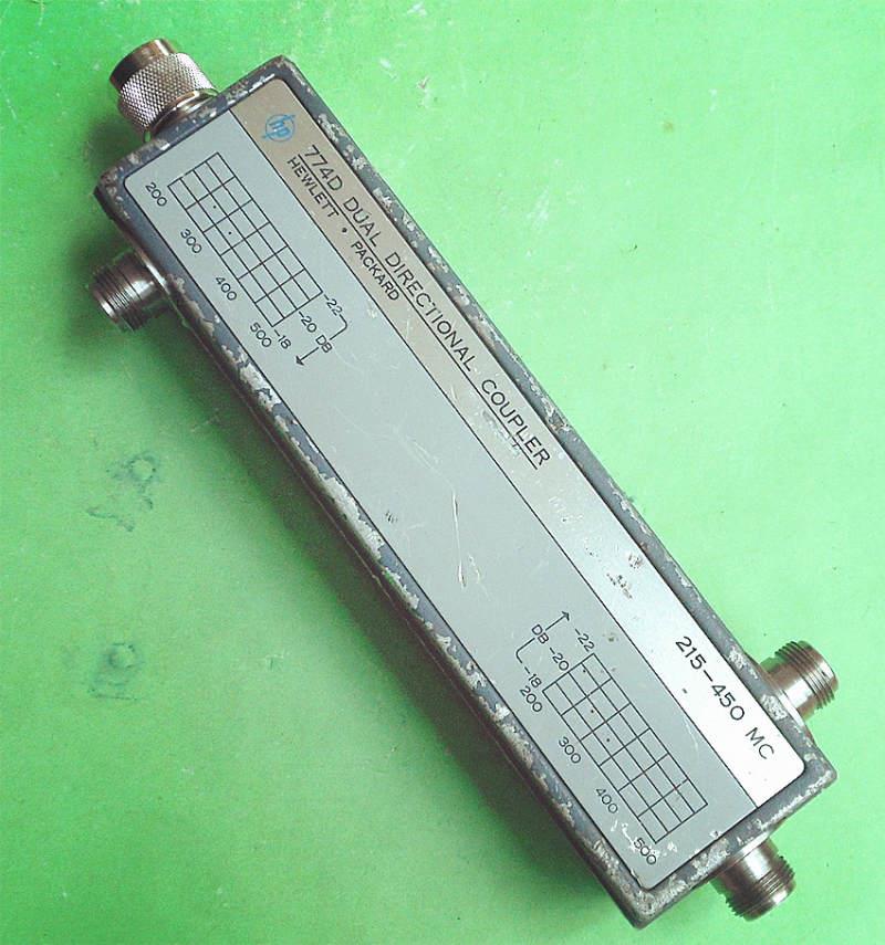 hp 774d 215-450mhz 20db n 双定向耦合器/电桥