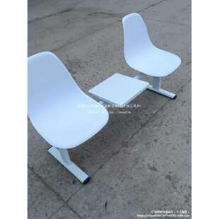 连排公共座椅2人位3人位各种颜色茶几排椅超市等候椅休闲时尚椅无