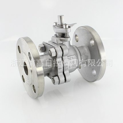 手动法兰球阀304不锈钢Q41F-16P/C铸钢WCB南高阀门DN20