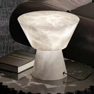 西班牙云石台灯客厅卧室设计师样板房别墅书房工程前台吧台灯厂家