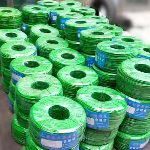 涂塑钢丝绳 3-8mm包塑绿皮包胶厂家批发钢丝绳