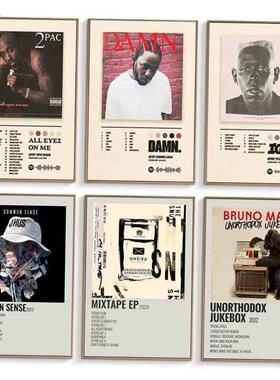 Music Album Covers Poster Hiphop Singer Album Cover Posters