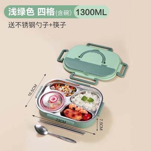 Microwave Lunch Box Portable Food Container Healthy Lunch