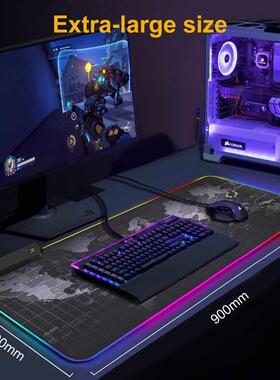 Luminous mouse pad, gaming LED desk pad,keyboard pad鼠标垫
