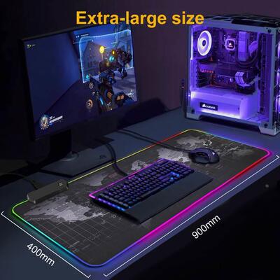 Luminous mouse pad, gaming LED desk pad,keyboard pad鼠标垫