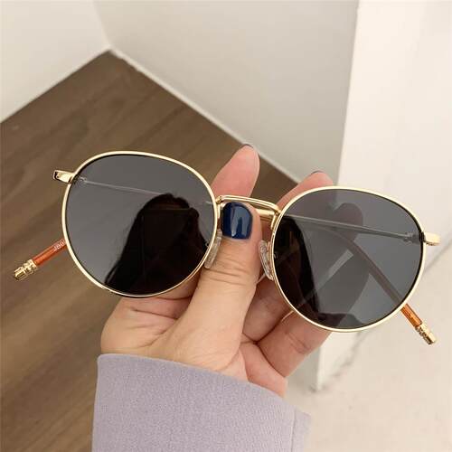 fashion Round retro men for sunglasses polarized sun-glasses