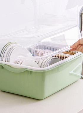 chopstics dishes dishes rack shelf box bowls plastic storage