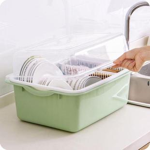 chopstics dishes dishes rack shelf box bowls plastic storage