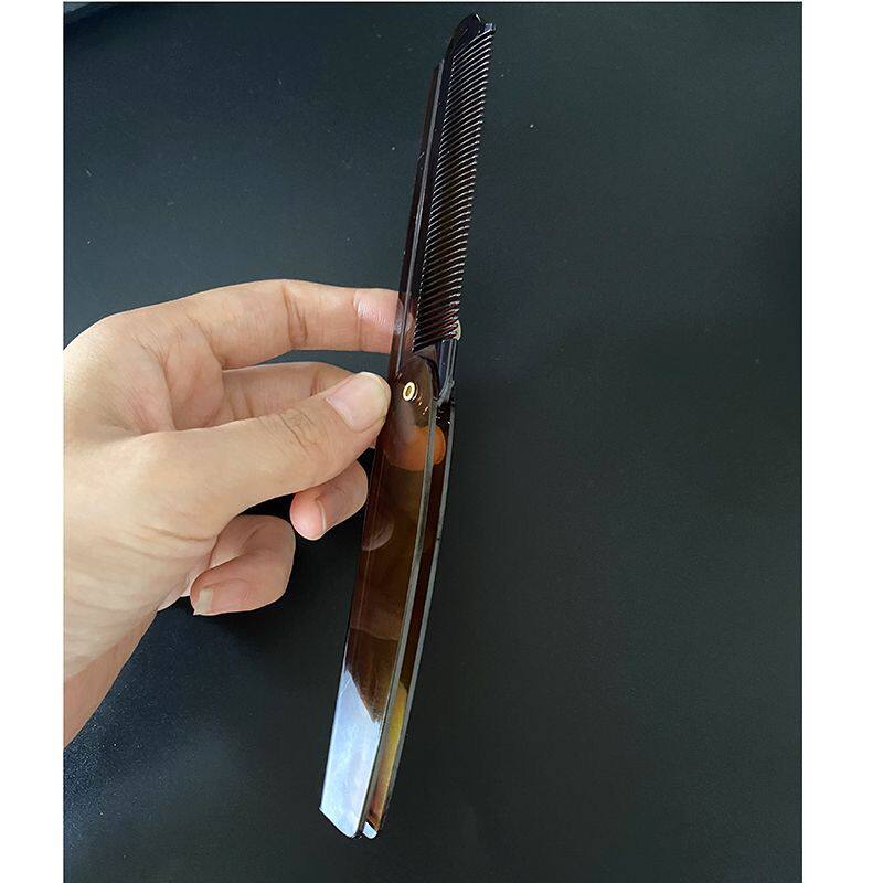 男士油头折叠便携梳子小号旅行迷你刘海女随身造型专用便携梳子