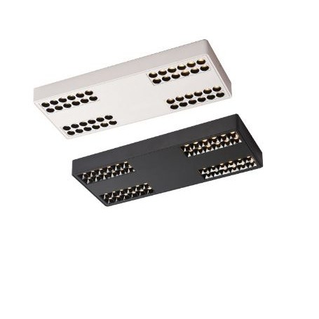 明装超薄射灯极简无主灯卧室客厅方形斗胆防眩格栅吸顶led筒灯,家装灯饰光源,轨道磁吸灯,淘宝优惠券,粉丝福利购,淘宝优惠卷