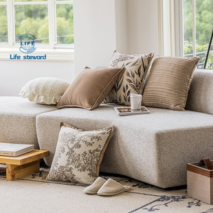 法式复古沙发抱枕套靠垫套卧室床头软包cushion cover pillowcase