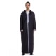 men long Muslim hoodie clothes casual robe Arab shirt gown