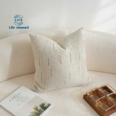 侘寂风抱枕流星雨条纹靠