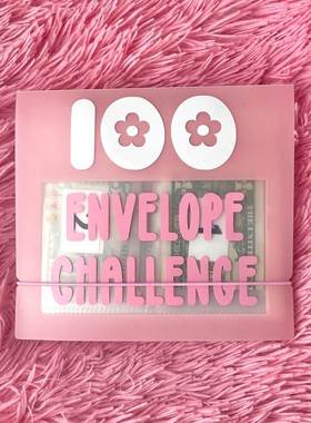 100Envelope Cash Stuffing Savings Challenge Binder organizer