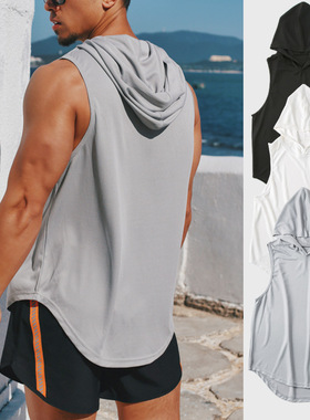 New summer sports vest for men quick drying loose waistcoat