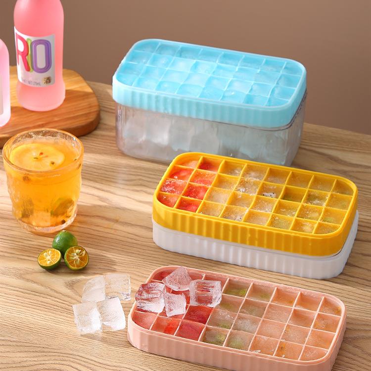 食品级硅胶制冰模具冰格多层冰块制冰盒冰格模具冻冰块储冰盒