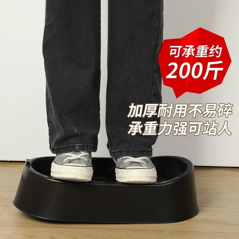 装修专用临时一次性简易马桶蹲便器工地施工用蹲坑塑料座便器便盆