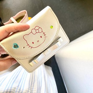 HelloKitty卡包零钱包一体女儿童学生饭卡身份证件照迷你收纳包