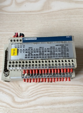 施耐德 ABE7 型号：ABE7-CPA02，二手拆机，九成