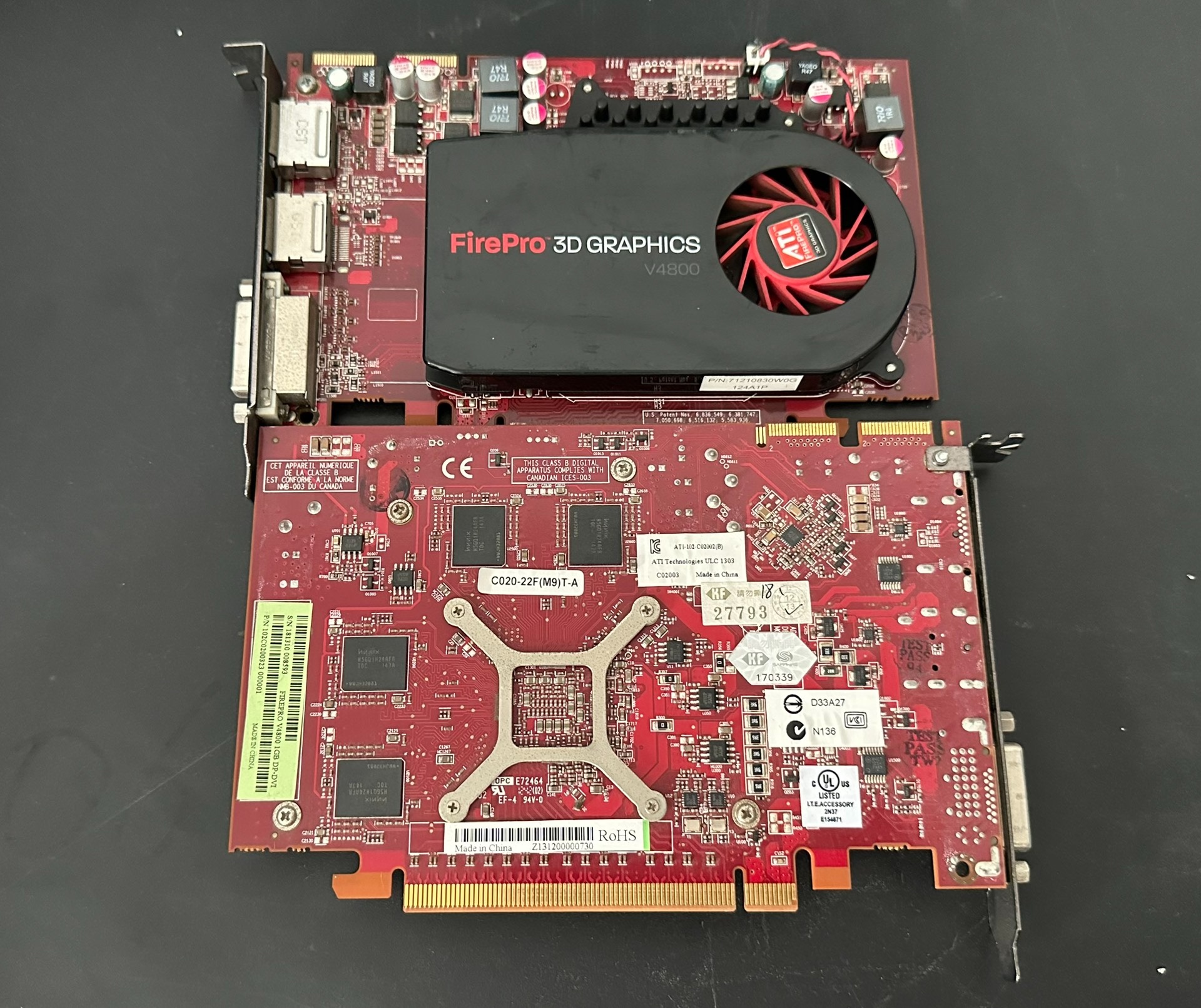 蓝宝石 FirePro V4800 1G DDR5专业图形显