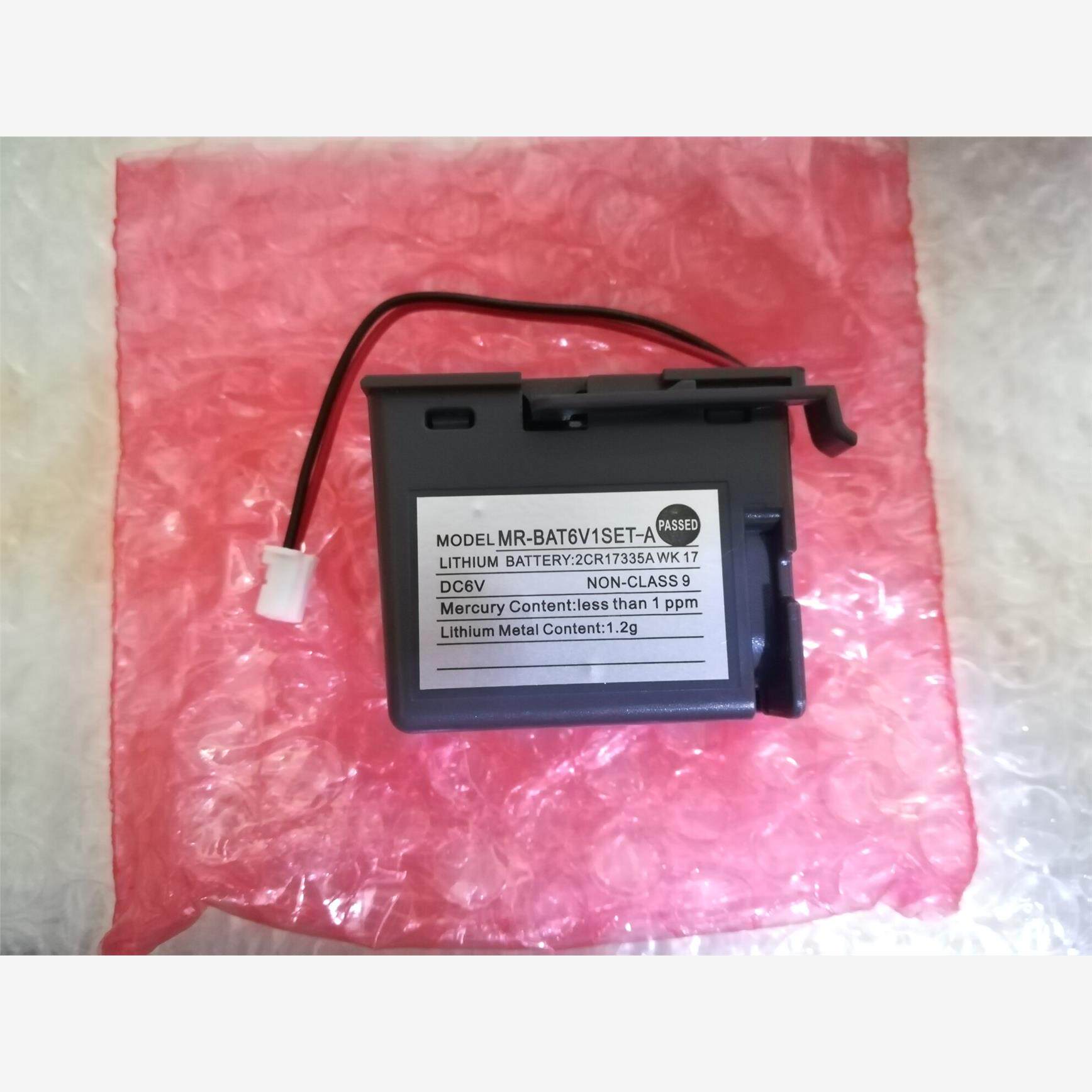 三菱伺服电池MR-BAT6V1SET-A，全新4个，实物拍摄议价